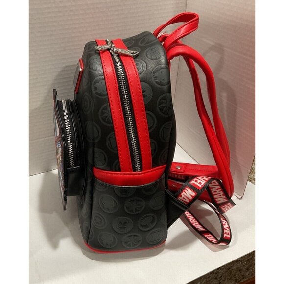 Loungefly Marvel Avengers 60th Anniversary Glow in The Dark Mini-Backpack NEW main image 8